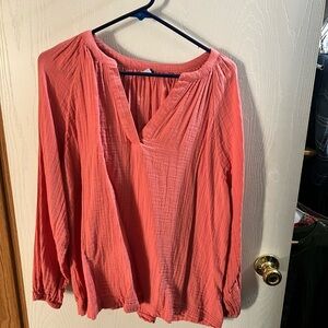 Old Navy Women's Pink Blouse
